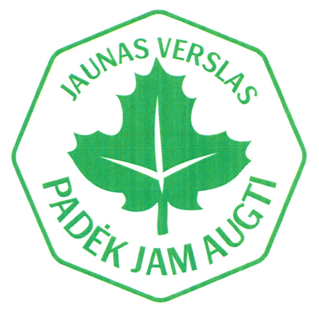 Prekės ženklas: JAUNAS VERSLAS PADĖK JAM AUGTI